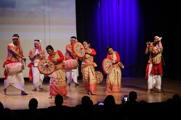 Bihu Folk Dance from Indian State of Assam performed at Sisli Municipality, Istanbul