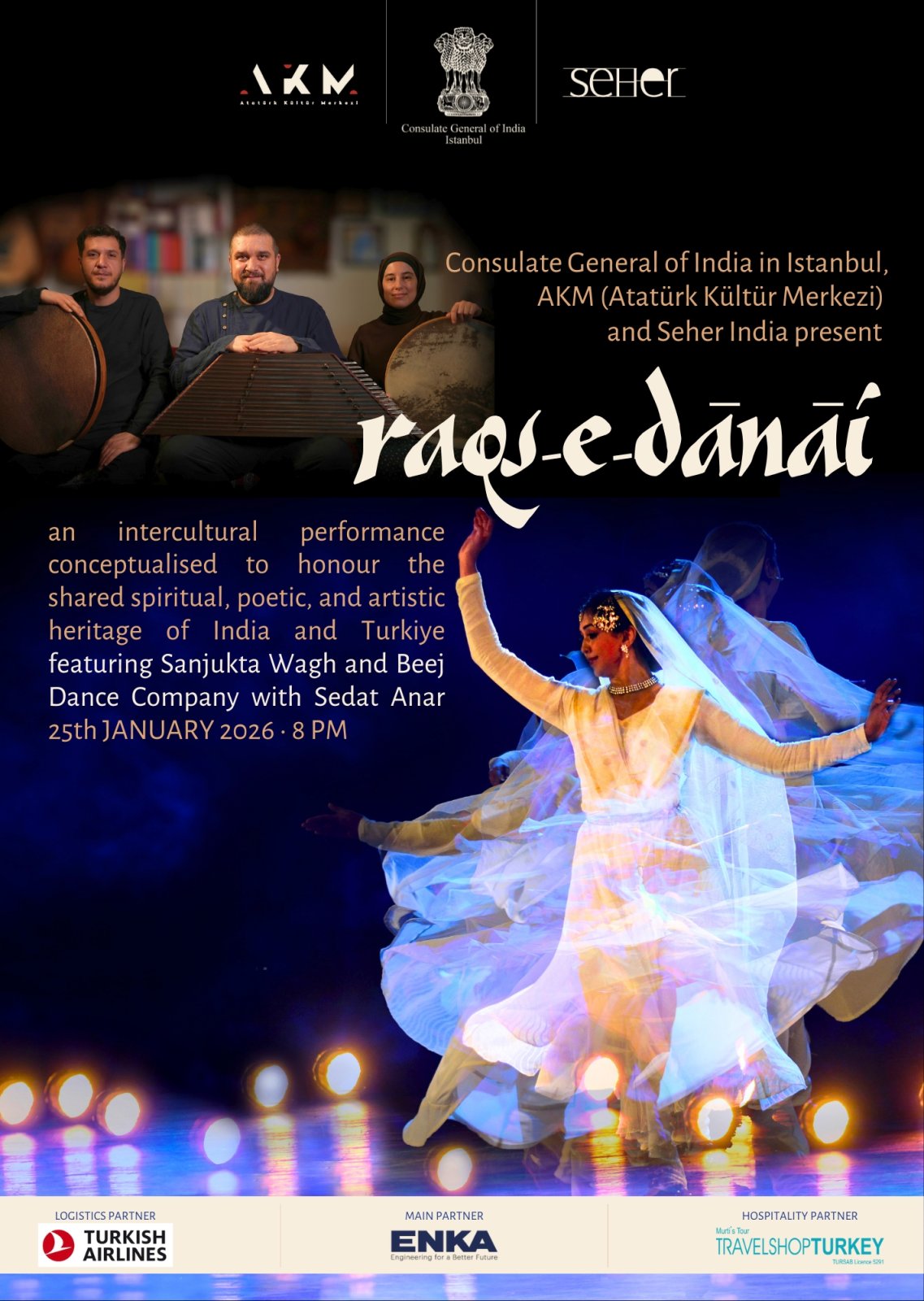 “Raqs-e-Dānāi” Intercultural Performance