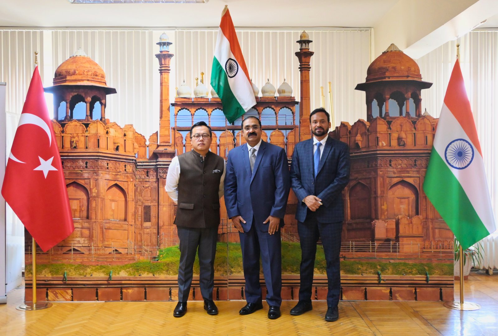 Mr. Bogdan George, AVP - Business Development, Sri City, called on the Consul General at the Consulate General of India, Istanbul on 19 May 2026