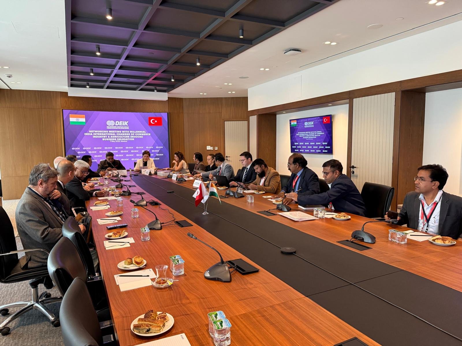 India’s Millennial India International Chamber of Commerce, Industry, and Agriculture (MIICCIA) visited Istanbul, Turkiye, from 6-8 May 2025 for business engagements with Turkish counterparts