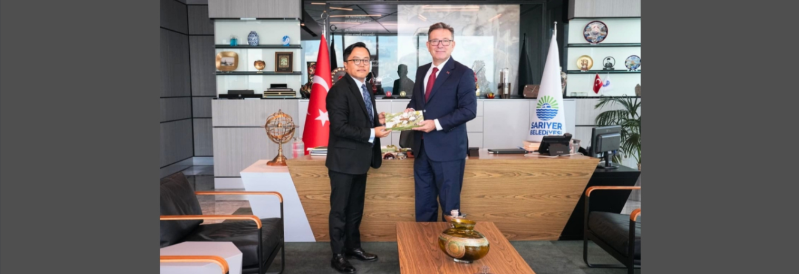 Consul General paid a farewell call on the Mayor of Sarıyer, His Excellency M. Oktay Aksu on 01 October 2026
