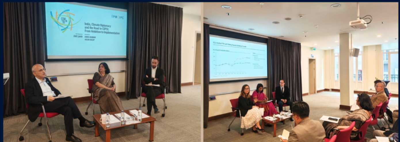 Dialogue on Bridging Trade and Climate Diplomacy: EU-India Partnership and the Road to COP31