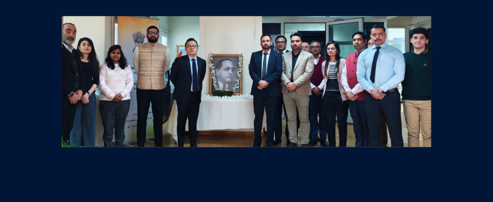 Consulate General of India in Istanbul paid respectful homage to Dr. B. R. Ambedkar, on his birth anniversary