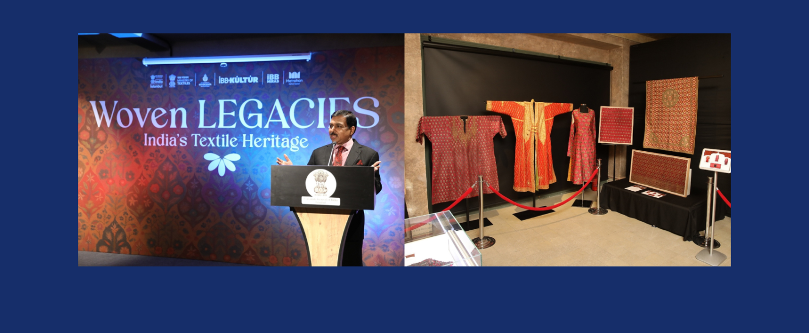 Consulate organized Woven Legacies - Celebrating India's Textile Heritage in Istanbul on 27-29 November 2026
