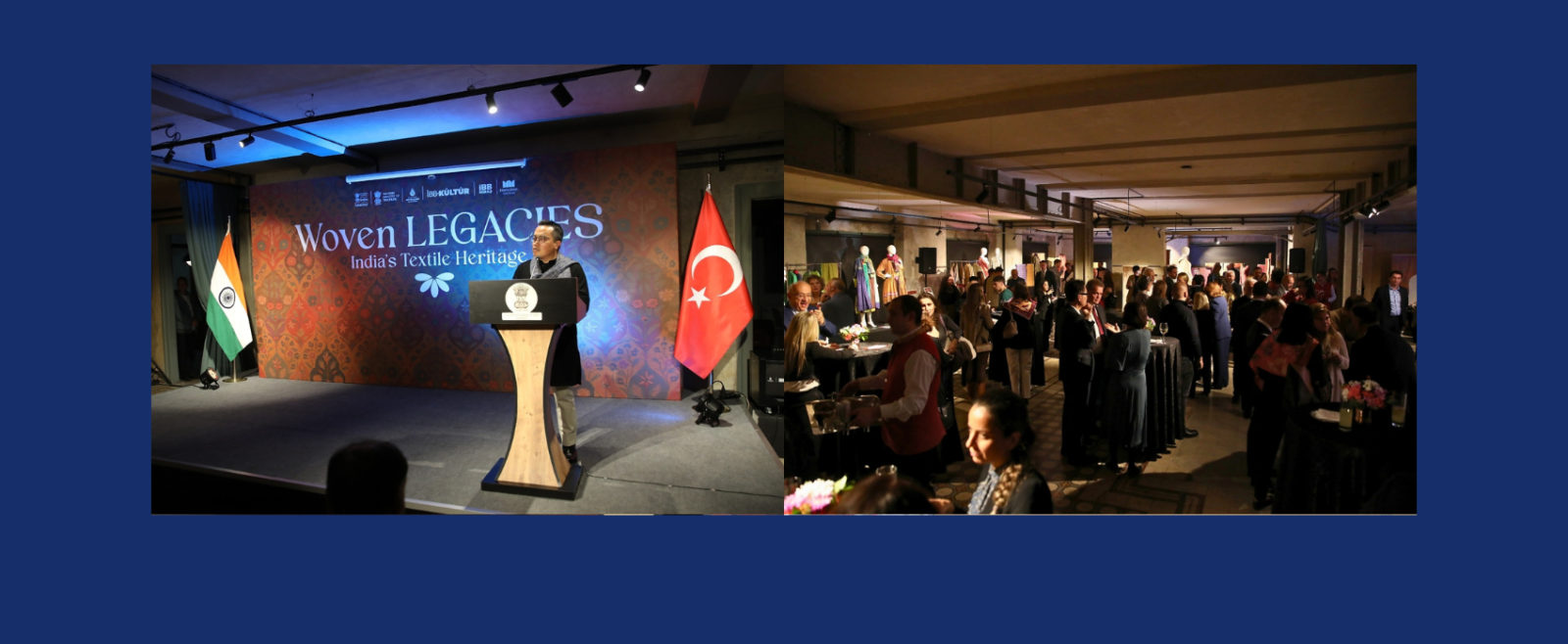 Consulate organized Woven Legacies - Celebrating India's Textile Heritage in Istanbul on 27-29 November 2026