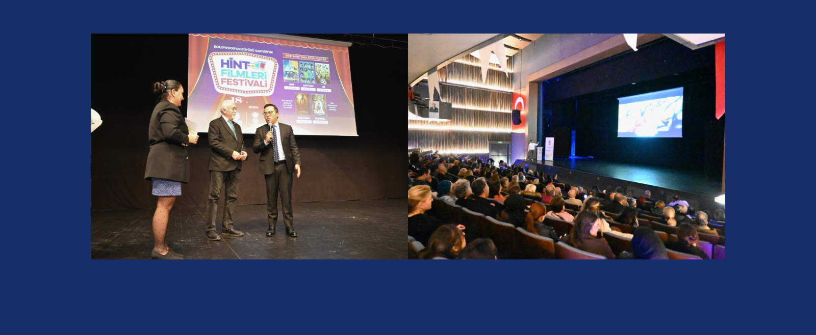 Consulate General of India in Istanbul, in collaboration with the Sarıyer Municipality organized The Indian Film Festival from 18 to 26 December 2025.