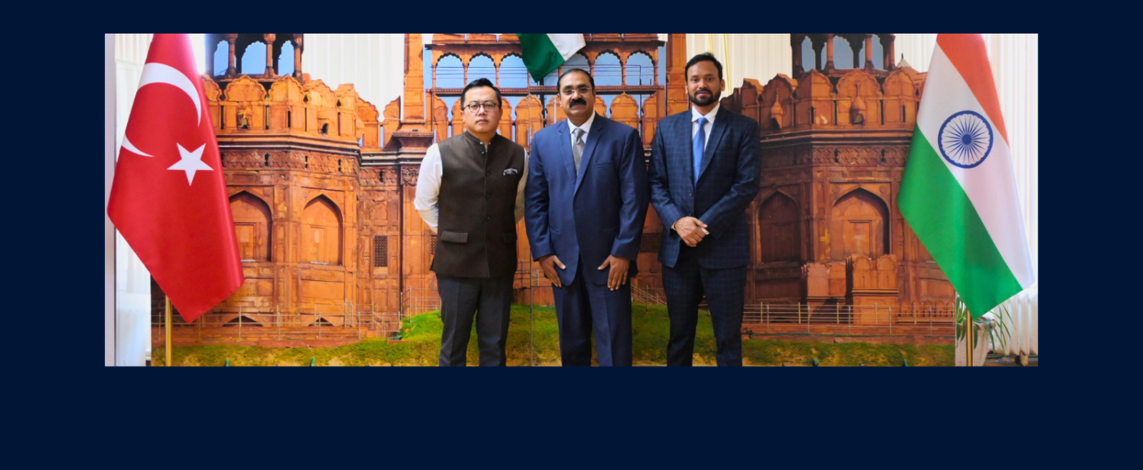 Mr. Bogdan George, AVP - Business Development, Sri City, called on the Consul General at the Consulate General of India, Istanbul on 19 May 2026.
