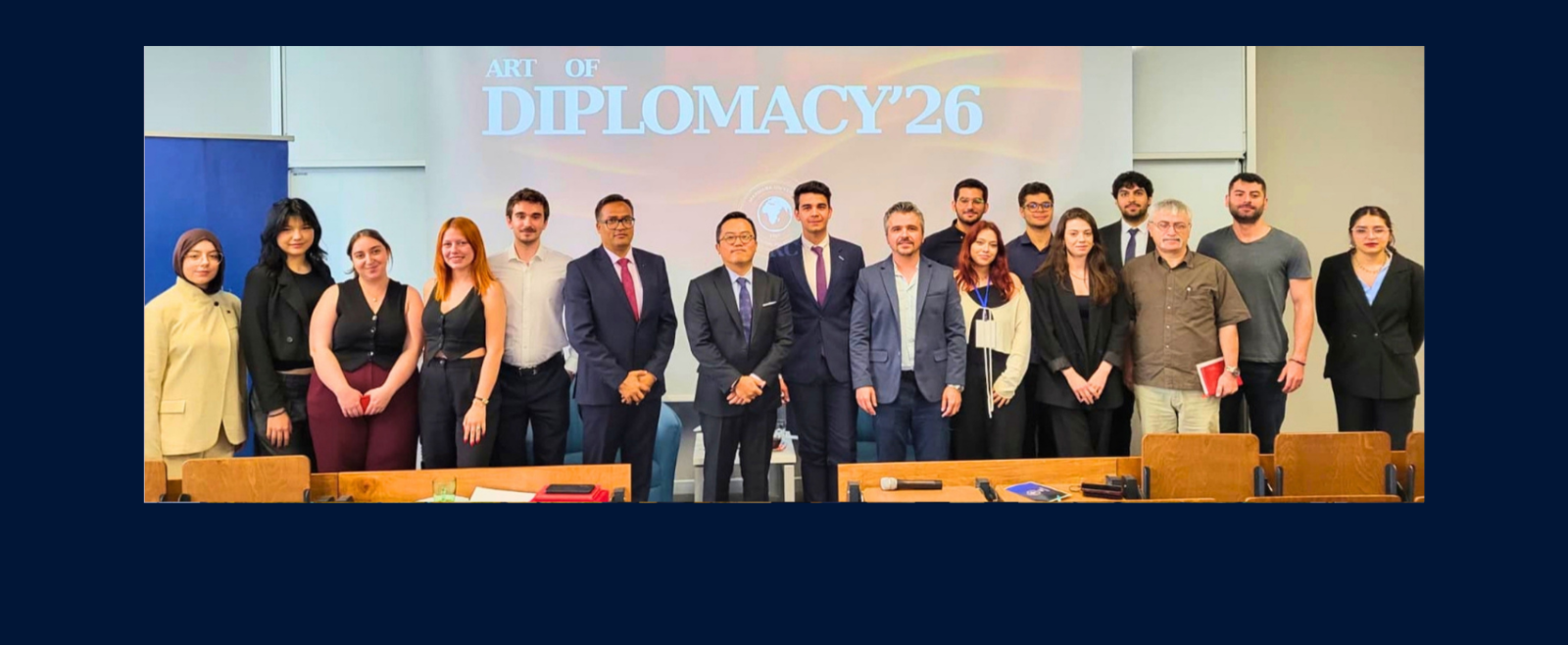 Consul General interacted with the students at the International Relations Club of Marmara University on 21 May 2026.