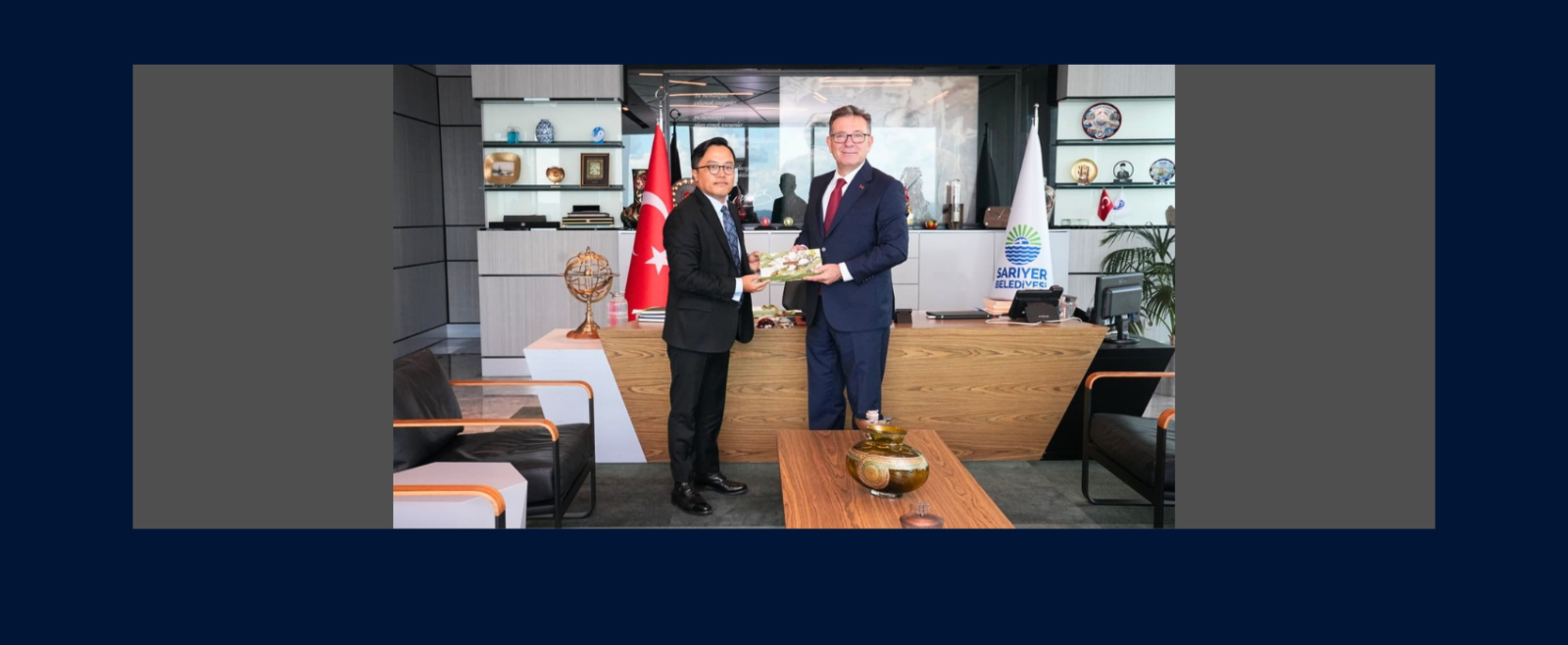 Consul General paid a farewell call on the Mayor of Sarıyer, His Excellency M. Oktay Aksu on 01 October 2026