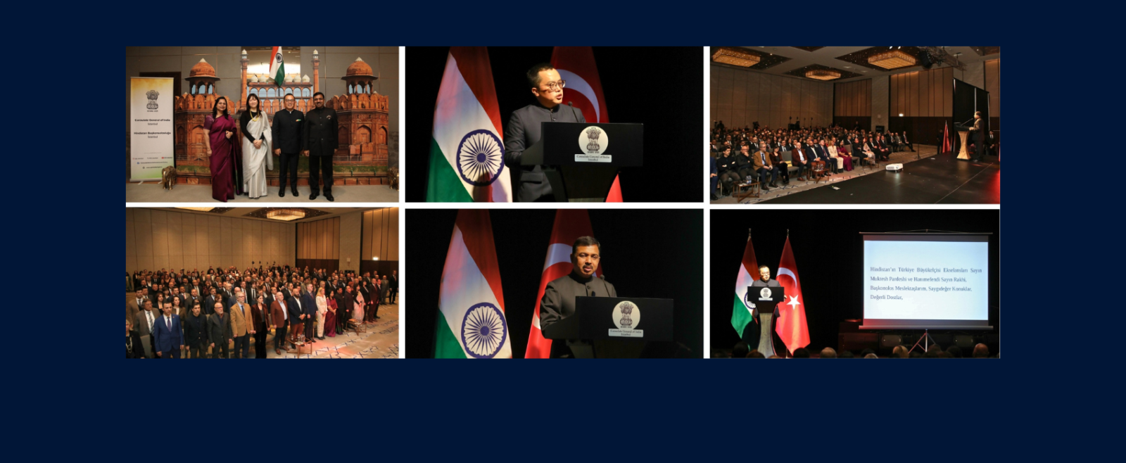 Consulate General of India, Istanbul hosted the 77th Republic Day Reception on 27 January 2026