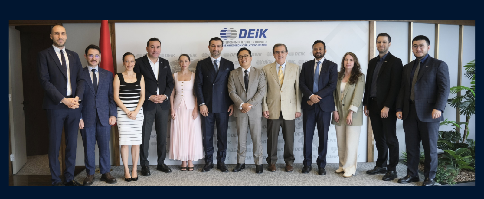 Consul General met Mr. Fatih Aydın, Chairperson, Türkiye-India Business Council (DEİK), and Council members at DEİK headquarters on 14 August 2026